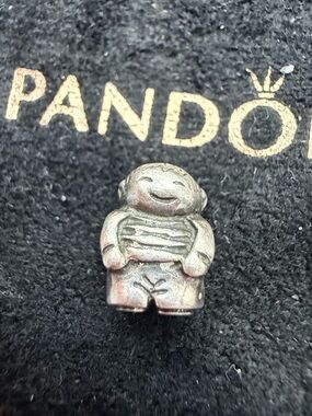 Authentic Pandora Retired Young Boy Family Charm S925 ALE 790360